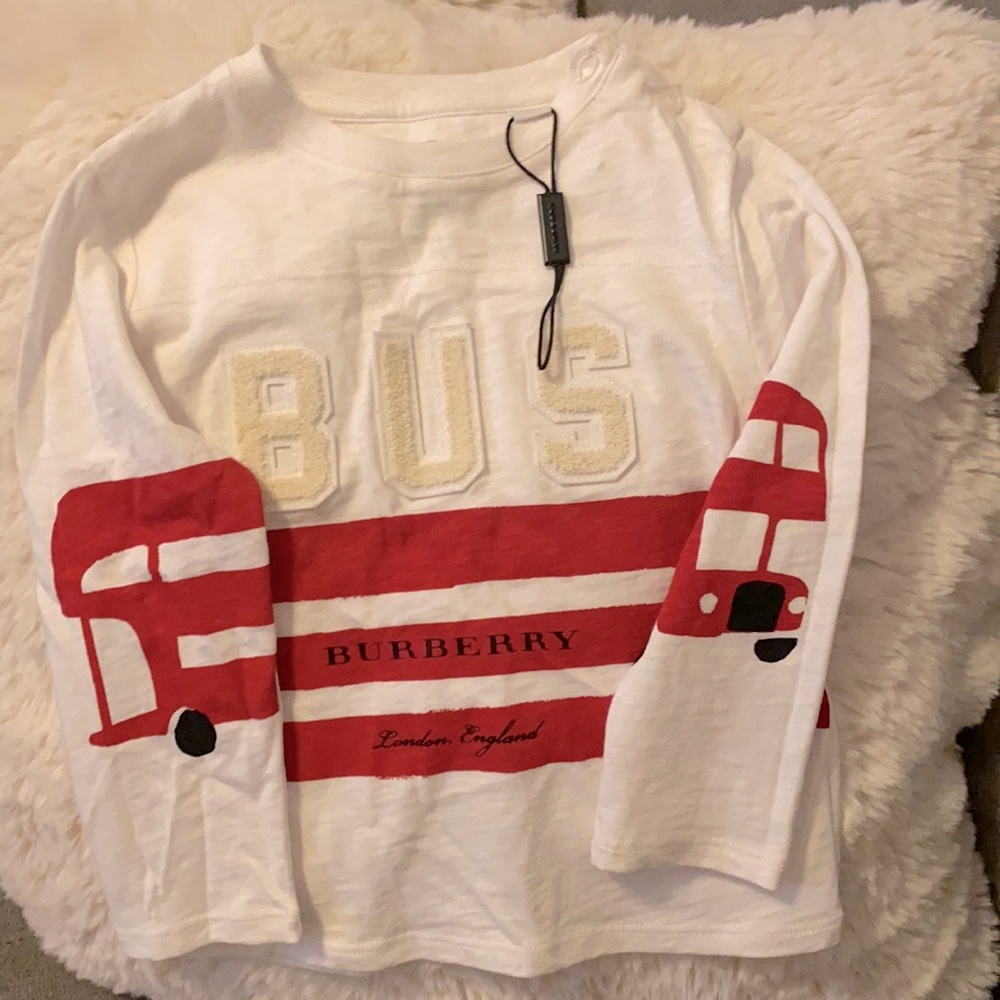 Burberry long sleeve tee
